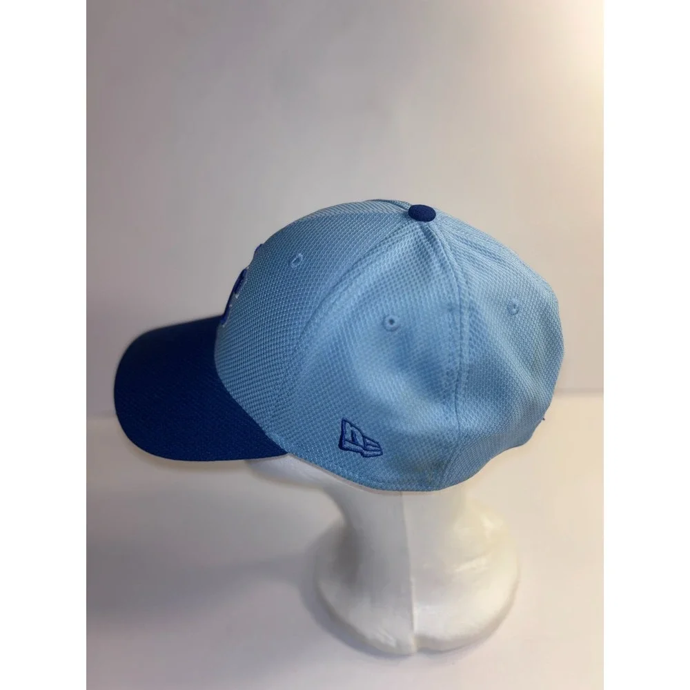 MLB Kansas City Royals New Era Baseball Cap Sports Mens M-L Blue 39FIFTY Fitted